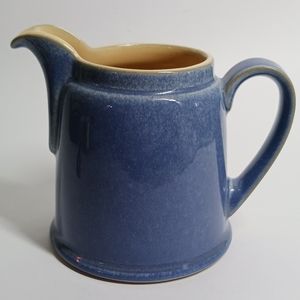 4" Creamer Denby England Blue
